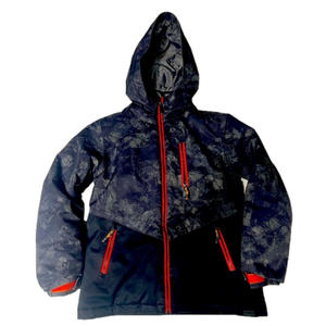 Ripzone Youth Medium Boy’s 8K Breathable Waterproof Black Winter Snow Jacket